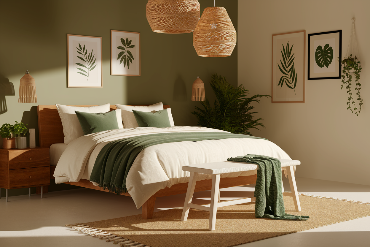 What are the best 10 Green Bedrooms