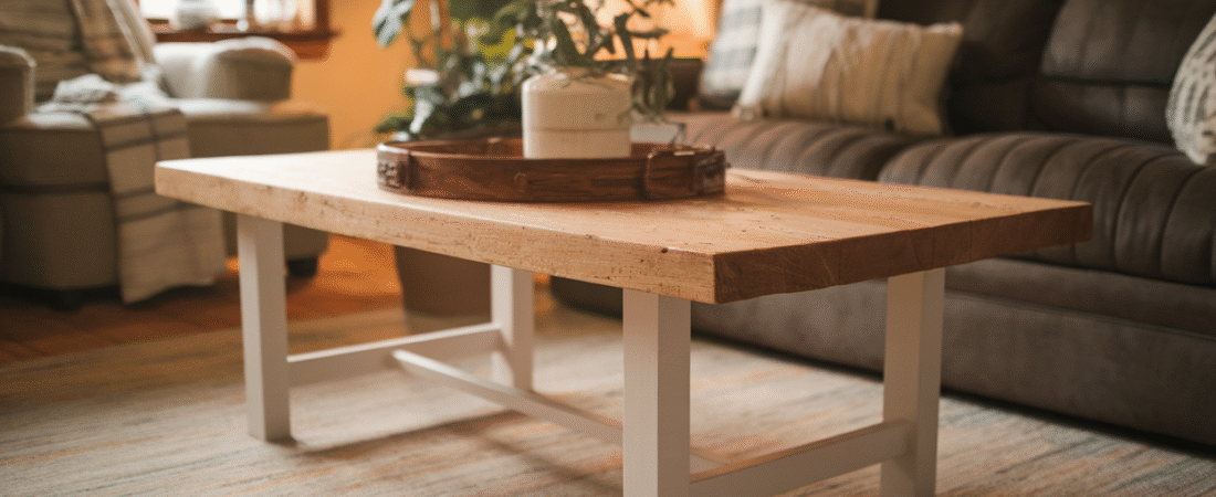 DIY Farmhouse Coffee Table That Will Blow Your Mind